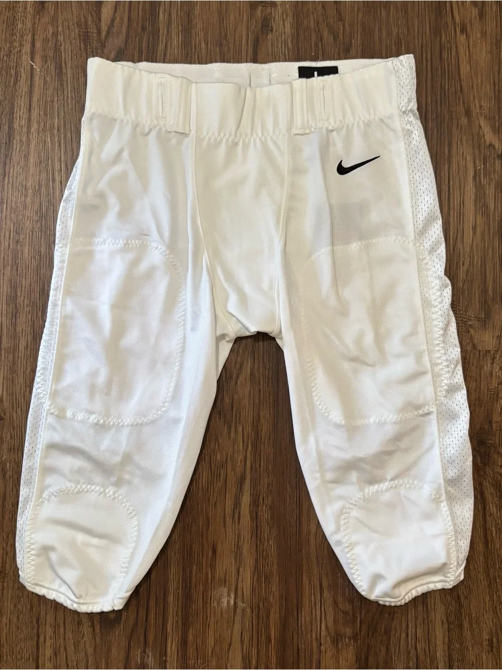 Nike Vapor Team White 3/4 Football Pants Padded Compression Men’s L